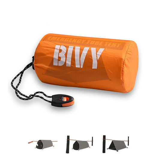 2 Person Emergency Shelter Survival Bivy Tube Tent