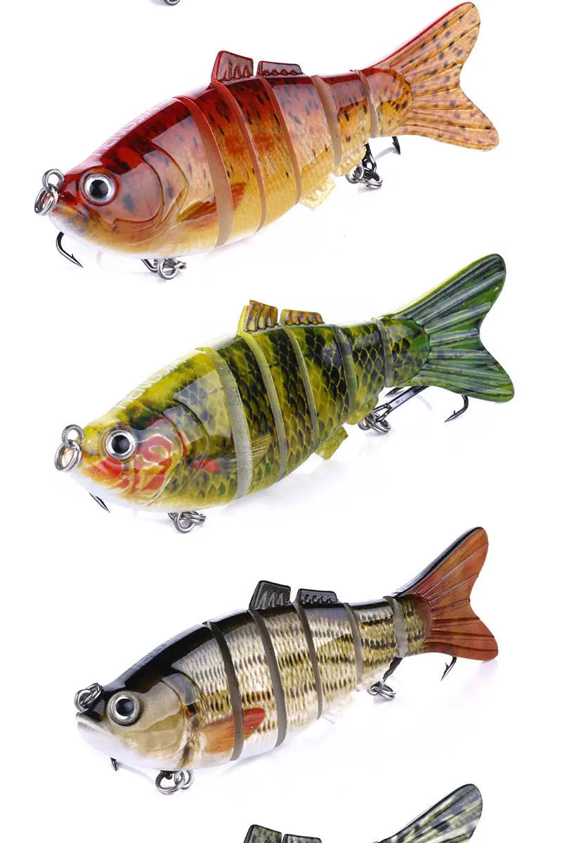 Swimbait 7 Segment Fishing Artificial Bait