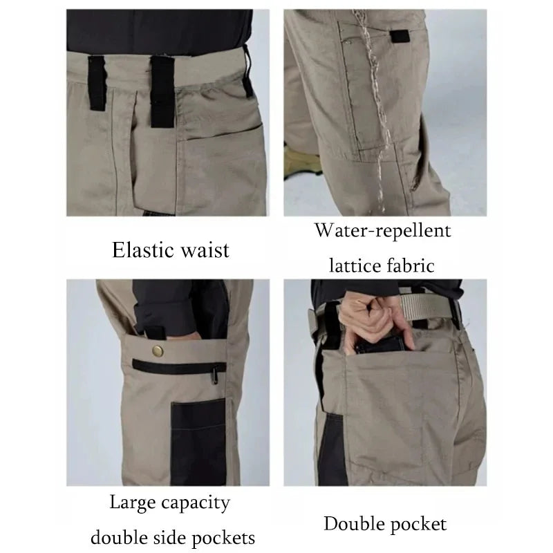 Men's Tactical Waterproof Work Pants