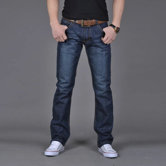 Comfortable Straight Causal Men's Jeans