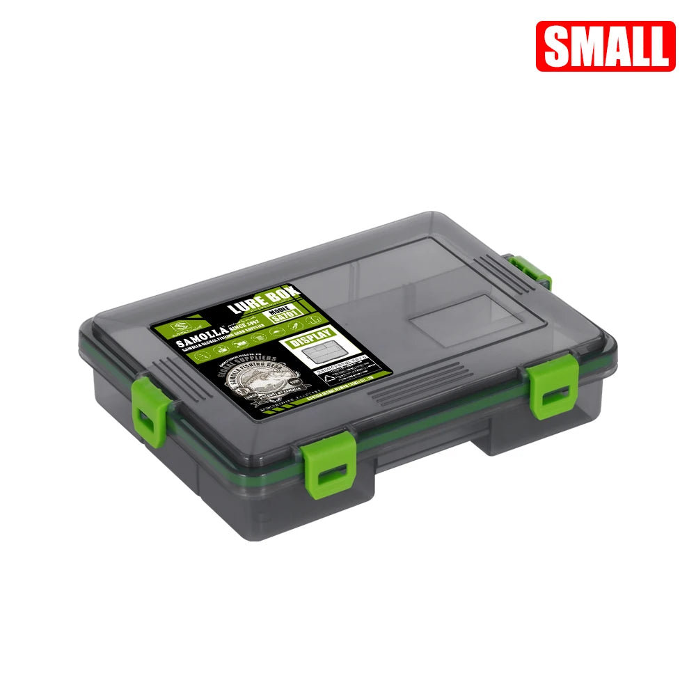 SAMOLLA Fishing Tackle Waterproof Box Lure Storage