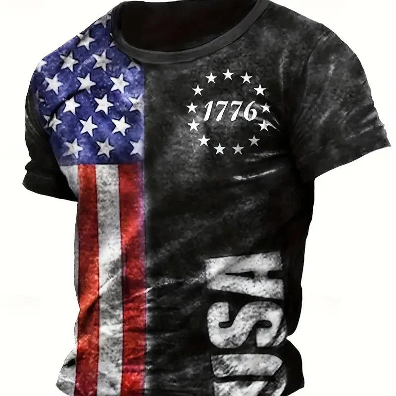 Men's American Flag T-shirt