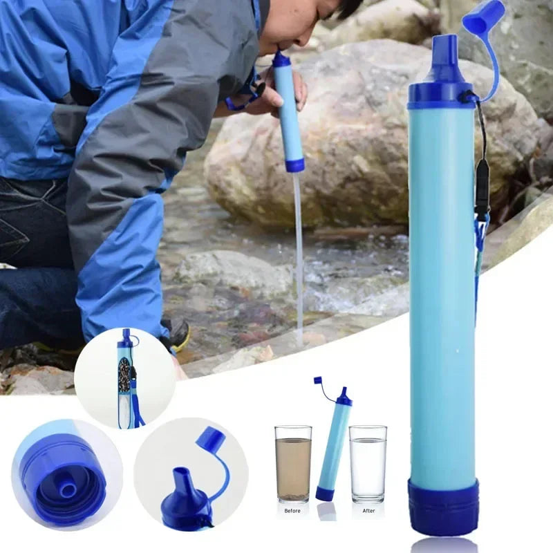 Outdoor Water Purifier Emergency Life Survival Tool